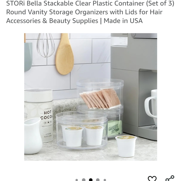 Clear Stackable Plastic Storage Containers - Picture 4 of 5